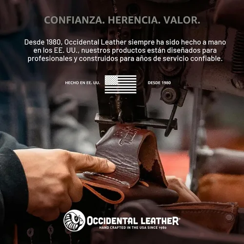 Vista 4 de Occidental Leather 5020 Soporte para herramientas y martillos 2 en 1