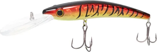Vista 9 de Bill Lewis Pesca Lipless Realista Trolling Preciso Walleye Crankbait Lite con dos grandes Mustad Triple Grips BH Wonderbread en blanco