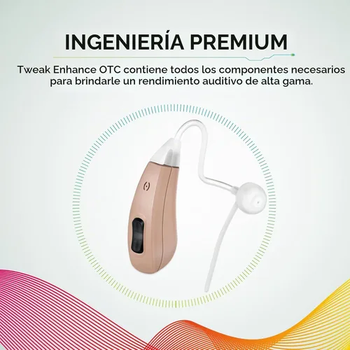 Vista 2 de Tweak Mejora los audífonos OTC Solución de sonido sofisticada