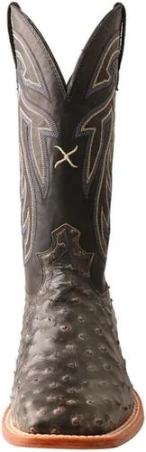 Vista 4 de Twisted X Botas de hombre Ruff Stock Western Punta cuadrada ancha - Mrs0067