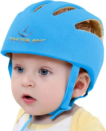 Vista 11 de IULONEE Protector de Cabeza de Bebé Casco de Protección para Bebés Casco de Paseo para Niños Pequeños Gorra Protectora Ajustable para Bebé Casco
