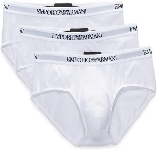 Vista 15 de Emporio Armani calzoncillos de algodón, 3 unidades, para hombre Negro/Blanco/Rojo
