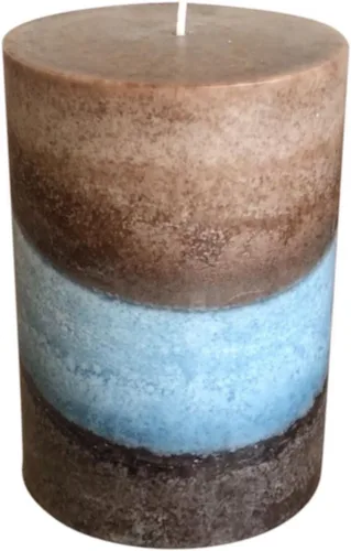 Vista 9 de Wicks N More Vela perfumada de pilar de Seaglass (3x3)