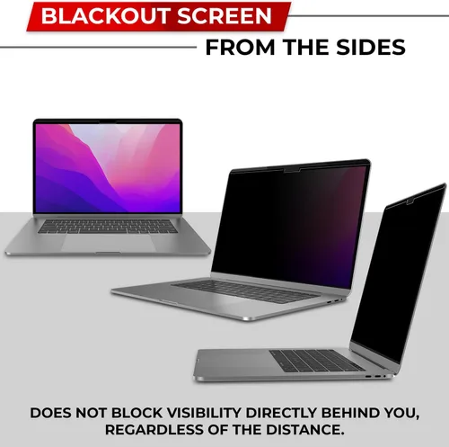 Vista 4 de SightPro Protector de Pantalla Magnético de Privacidad para MacBook Pro de 13 Pulgadas (2016, 2017, 2018, 2019, 2020, 2021, 2022, M1, M2) Filtro