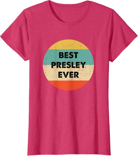 Vista 11 de Camiseta Presley Name, Negro, S