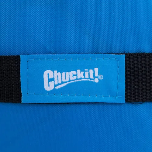 Vista 4 de Chuckit! Cama de viaje para perros (39 pulgadas de largo x 30 pulgadas de ancho) resistente al agua, azul