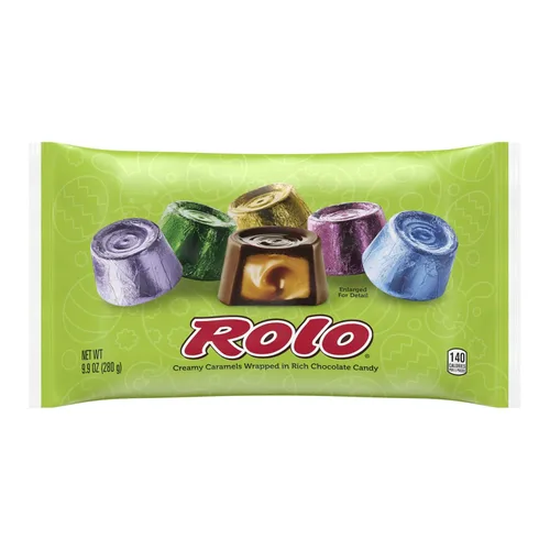 Vista 3 de ROLO Caramelos de chocolate ricos, bolsa de dulces, 9.9 oz