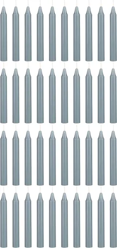 Vista 39 de Mega Candles Mini vela de hechizo con carillón cónico, 20 unidades, 4 x 1/2 Surtido