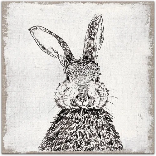 Vista 9 de Creative Products Easter Bunnies 20x20 Canvas Wall Art