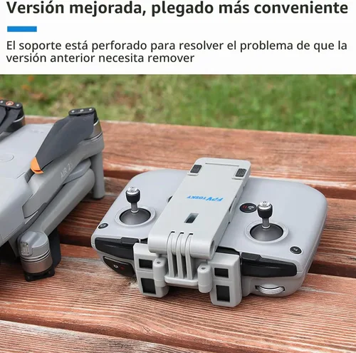 Vista 3 de Soporte para tablet sin desmontaje para DJI Flip/Neo/Mini 4K/2 SE/Air 3/Mini 5/4/3 Pro, soporte plegable para iPad de 7 a 12 pulgadas, paquete