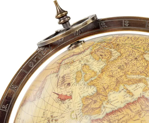 Vista 2 de Authentic Models - Globo terrestre de Navigator's Terrestrial en nogal por Authentic Models - Globo mundial para oficina en casa con soporte