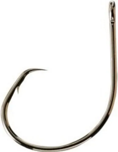 Vista 8 de Mustad Demon - Gancho circular desplazado, 3 veces fuerte, UltraPoint, níquel negro