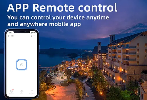 Vista 5 de Módulo de conmutación de relé WiFi inteligente de 1 canal USB 5V/AC85V-250V, compatible con control Bluetooth, control remoto de la aplicación