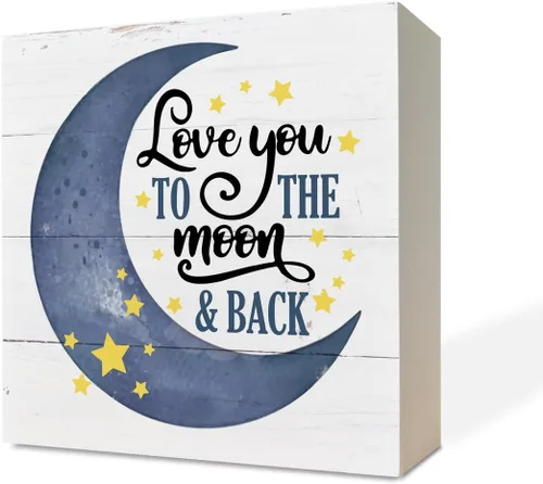 Vista 13 de Letreros de madera inspiradores, caja de madera, decoración de escritorio, letrero positivo para decoración del hogar, regalo de motivo, Life isn't