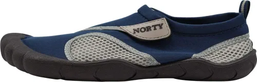 Vista 7 de NORTY Zapatos acuáticos para hombre, calcetines de natación acuáticos, para playa, barco y piscina, diseño descalzo, Skeletoe, esenciales