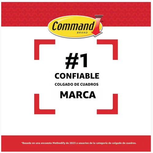Vista 5 de Command - Colgador universal de imágenes, con tiras estabilizadoras