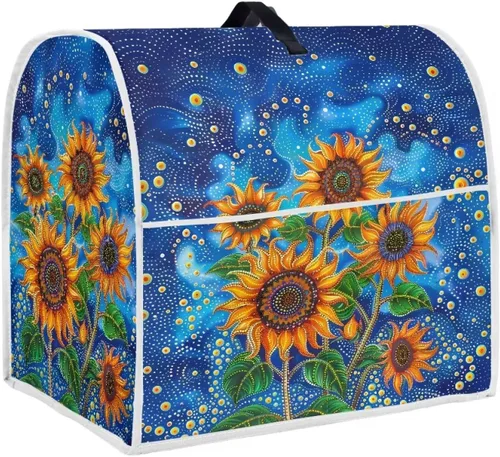 Vista 37 de Butterfly Kitchen Aid - Funda acolchada para batidora de pie, se adapta a todos los modelos de cabezal inclinable y elevador de tazón, tela