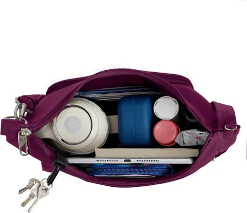 Vista 36 de Travelon Bolso bandolera clásico antirrobo