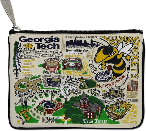 Vista 16 de Catstudio Bolsa con cremallera Parent South College, Arkansas Razorbacks