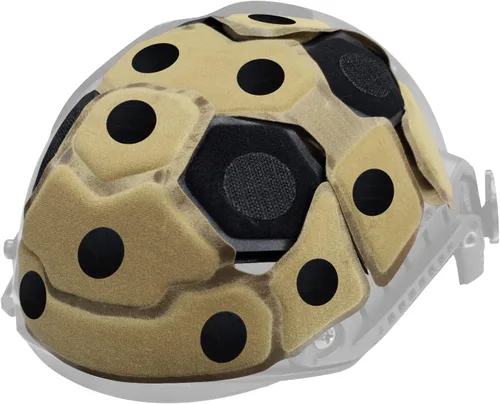 Vista 11 de Almohadillas tácticas para casco - Insertos universales de recambio de espuma de memoria interna para cascos ACH, MICH, EXF
