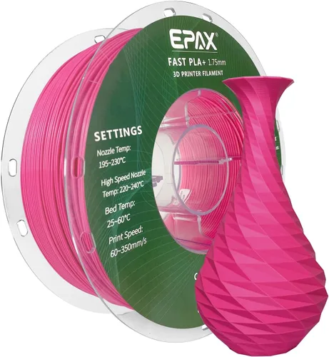 Vista 13 de EPAX High Speed PLA+ Filamento para Impresora 3D, Filamento de Impresión 3D de PLA Rápido, 1.75mm, Precisión Dimensional +/- 0.03 mm, Carrete de 1KG