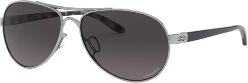 Vista 2 de Oakley Women's Oo4108 Tie Breaker Aviator Sunglasses