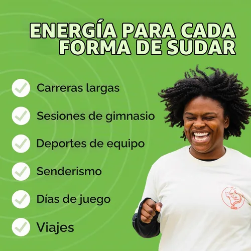 Vista 7 de SaltStick Energy Chews Green Apple Energy Gummies 10 bolsas/20 porciones