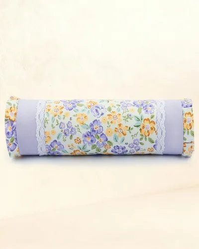 Vista 14 de Almohada cervical de trigo sarraceno para dormir, almohada ajustable para alivio del cuello con funda de almohada lavable, cojín cilíndrico redondo