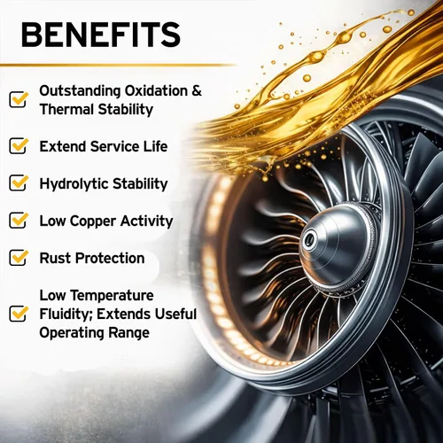 Vista 3 de PRESIDENTIAL R&O Turbine Oil 100 - Turbinas de gas y vapor - Aceite de máquina de uso general para prevención y protección contra el óxido