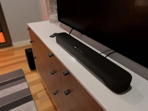 Vista 4 de Yamaha Audio SR-C30A - Barra de sonido compacta con subwoofer inalámbrico y Bluetooth, color negro