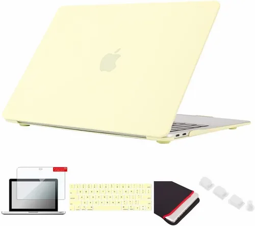 Vista 33 de Se7enline Compatible con MacBook Pro Touch Bar Case 2016/2017/2018/2019, funda rígida mate para Mac Pro de 13 pulgadas, A1706/A1989/A2159, funda