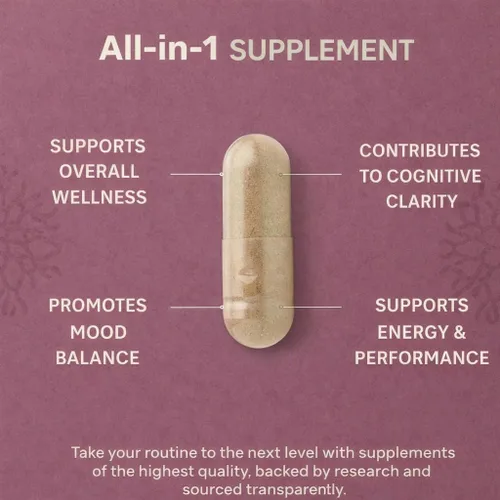 Vista 6 de Shil*JIT Ashwaganda Magnesium Sea Moss Boro Zinc Plus Vegano sin gluten sin OMG Multimineral orgánico puro para hombres y mujeres 120 cápsulas