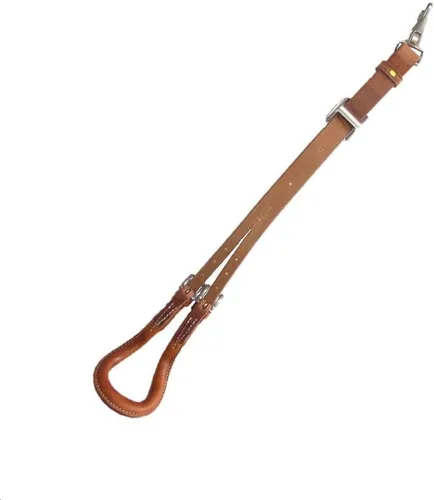 Vista 2 de Arnés de cuero de una sola correa de silla de montar Crupper 1 1/4" x 28