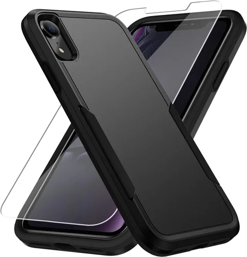 Vista 8 de Funda para iPhone 12 Pro Max, con protector de pantalla, [probada contra caídas de grado militar], resistente, resistente, a prueba de golpes