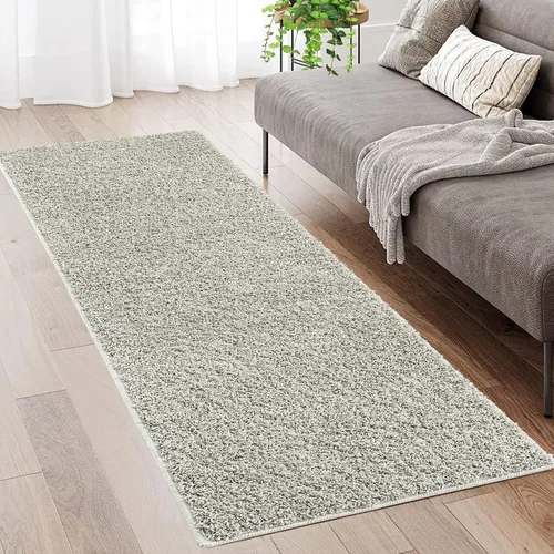 Vista 17 de Fashionwu Alfombra grande esponjosa de 5 x 8 pies, alfombra de felpa para sala de estar, guardería, antideslizante, alfombra mullida para decoración