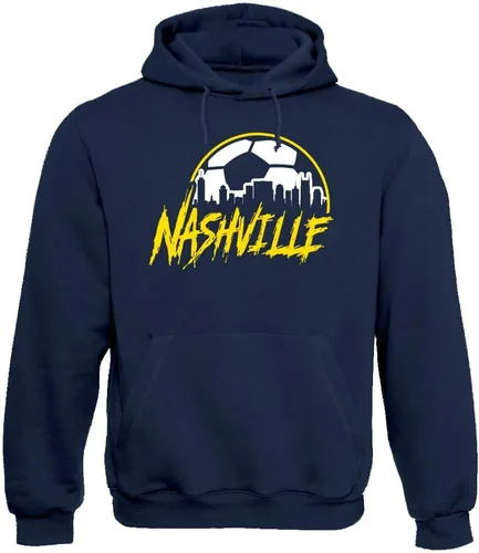 Vista 5 de Xtreme Apparrel Team City Skyline - Sudadera con capucha para hombre
