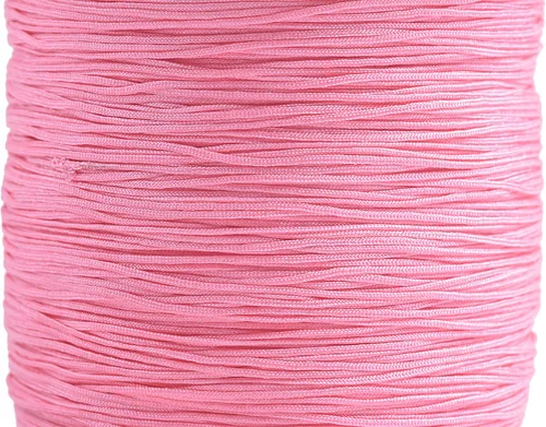 Vista 30 de KONMAY 1 rollo de cuerda de nailon de 150 yardas, trenzado de 0.016 in de nailon Shamballa Macramé/cordón de cuentas, cordón de nudo chino, cuerda