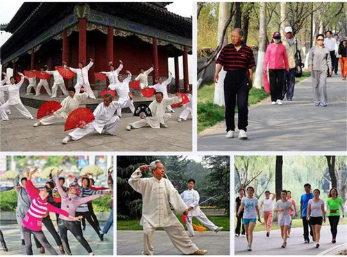 Vista 6 de Zapatos de Kung Fu para hombre y mujer, zapatos planos antideslizantes de Tai Chi, artes marciales, zapatos de lona suave, Kungfu Bottom Walking