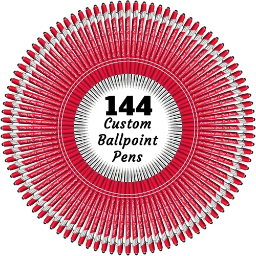 Vista 31 de 12 bolígrafos personalizados a granel, bolígrafos personalizados con grabado personalizado con nombre o texto, regalo ideal de aniversario