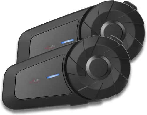 Vista 11 de QSPORTPEAK M2 - Intercomunicador de auriculares Bluetooth para casco de motocicleta, dúplex completo, inalámbrico para 6 conductores/alcance 3,280.8