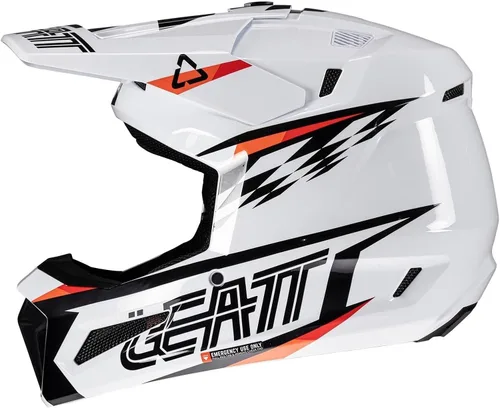 Vista 5 de Leatt Casco compuesto Moto 3.5 con kit de gafas 3.5