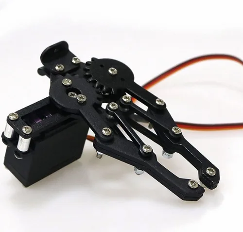 Vista 8 de Garra mecánica de robot de metal de alta calidad/brazo de abrazadera/pinza con servo de alto par, pieza de robótica/modelo de accesorios