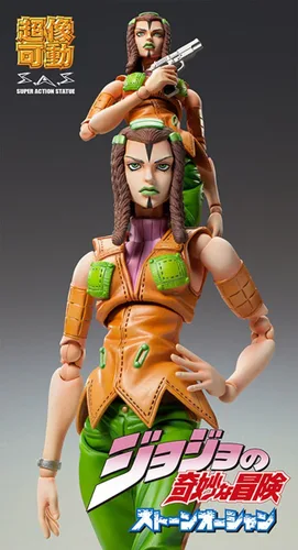 Vista 5 de Medicos JoJo's Bizarre Adventure: Parte 6 - Stone Ocean: Hermes Costello Super Action Statue