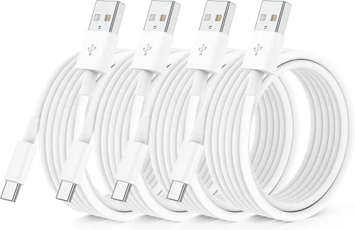Vista 9 de QZIIW Paquete de 4 cables de carga rápida USB C de 3 pies para iPhone 17 16 15/17 16 15 Pro/16 15 Pro max/16 15 Plus, cable USB A a USB C