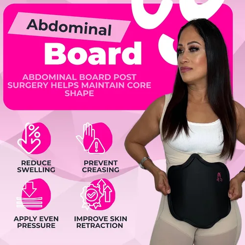 Vista 10 de Almohada BBL Después de la Cirugía, Almohada de Glúteos Cojín para el Trasero con Tablero Abdominal Postoperatorio, Espumas de Lipo Después
