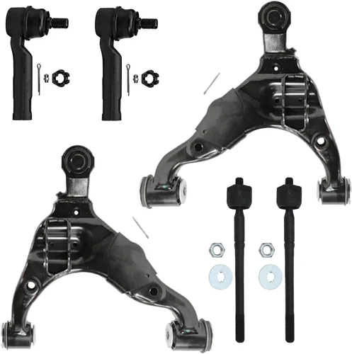 Vista 76 de Detroit Axle - Kit de brazos de control delantero para Chevy Silverado 1500 GMC Sierra 1500 GMC Sierra 1500 Avalanche Yukon Tahoe Escalade ESV EXT