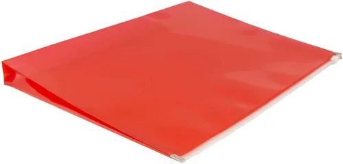 Vista 5 de JAM Sobres de plástico para papel con cierre de presión, Colores Variados Variado paquete de 6