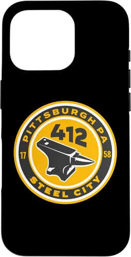 Vista 20 de Pittsburgh Steel City 412 Case for iPhone 16
