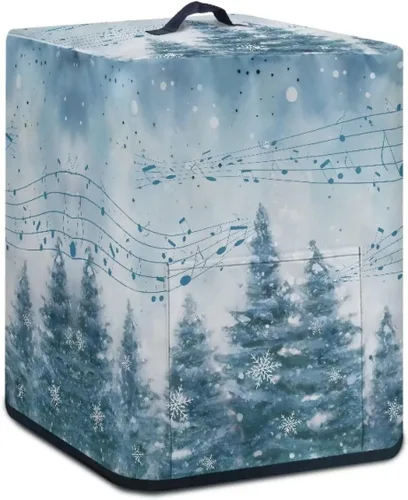 Vista 12 de ZOUTAIRONG Funda para freidora de aire de girasol de otoño para el hogar, accesorios de decoración de cocina, fundas para electrodomésticos pequeños