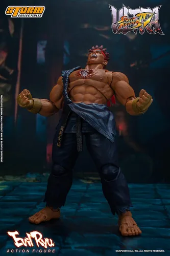 Vista 14 de Storm Collectibles - Ultimate Street Fighter IV - Evil Ryu, figura de acción 1/12